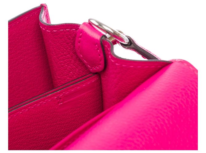 Hermès Borsa HERMES Roulis in Pelle Rosa - 103500 - vista 8