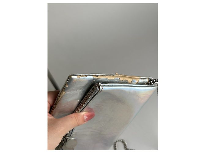 Stella Mc Cartney Vintage Stella McCartney Tasche Silber Metallisch - Ansicht 11