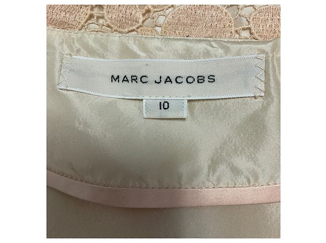 Spitzenjacke mit Seidenfutter Marc Jacobs Hellrosa / Pfirsich - Ansicht 3