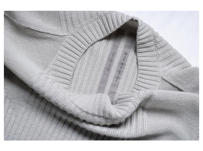 Rick Owens, suéter Phlegethon SS21 gris - vista 9