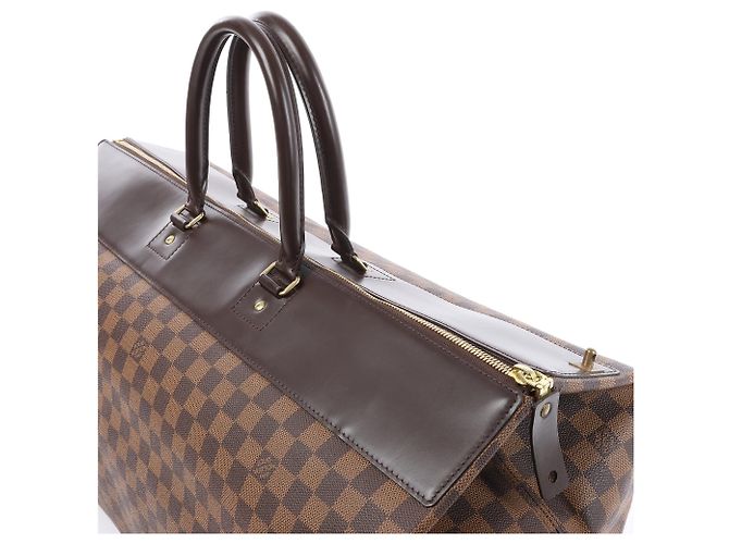 Borsa Louis Vuitton Greenwich GM Damier Ebene N41155 Rosso - vista 3