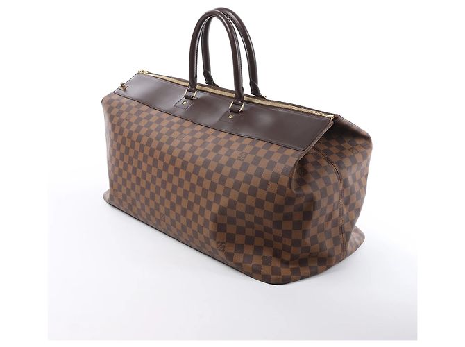 Borsa Louis Vuitton Greenwich GM Damier Ebene N41155 Rosso - vista 4