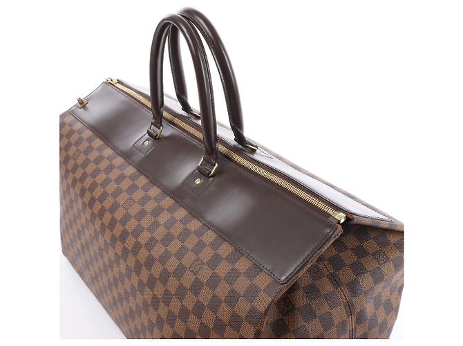 Borsa Louis Vuitton Greenwich GM Damier Ebene N41155 Rosso - vista 5