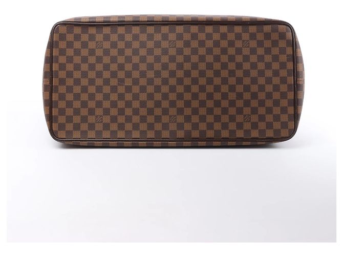 Borsa Louis Vuitton Greenwich GM Damier Ebene N41155 Rosso - vista 6