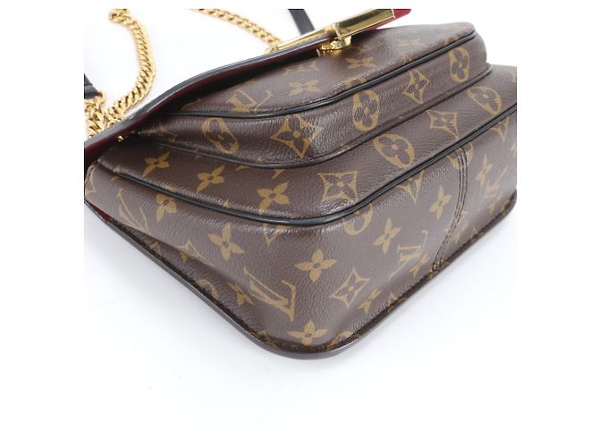 Borsa a Spalla Louis Vuitton Monogram Passy M45592 Marrone Monogramma - vista 5