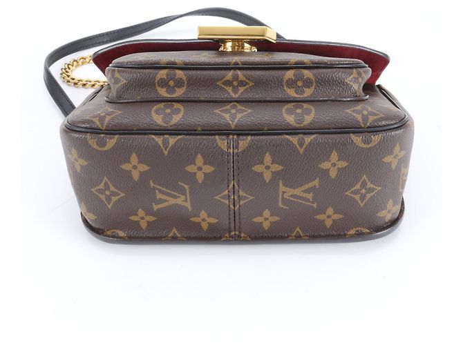 Borsa a Spalla Louis Vuitton Monogram Passy M45592 Marrone Monogramma - vista 7