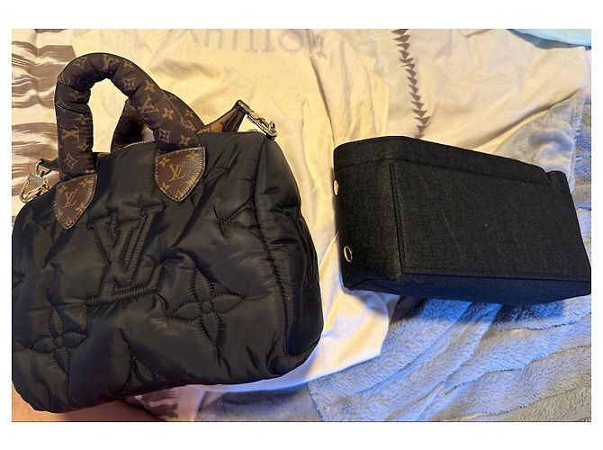 Louis Vuitton Speedy Bandoulière 25 Monogram Puffy Pillow Edizione Limitata Nero - vista 9