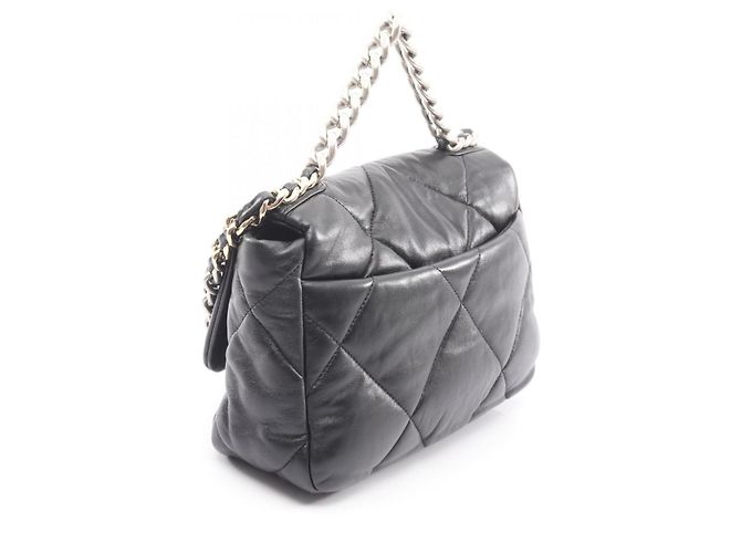 Borsa a Spalla Chanel 19 Dixneuf Matelassé Nero - vista 2