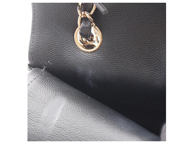 Borsa a tracolla Chanel V-stitch Chevron Double Flap Nero - vista 8