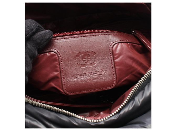 Borsa Chanel Coco Cocoon Nero - vista 4