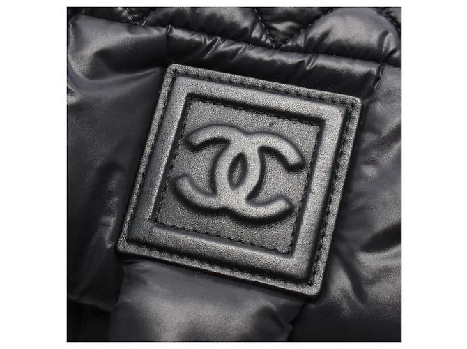 Borsa Chanel Coco Cocoon Nero - vista 7