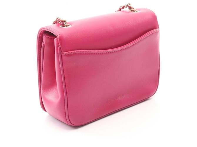 Borsa a Spalla Chanel Coco Mark Rosa - vista 2