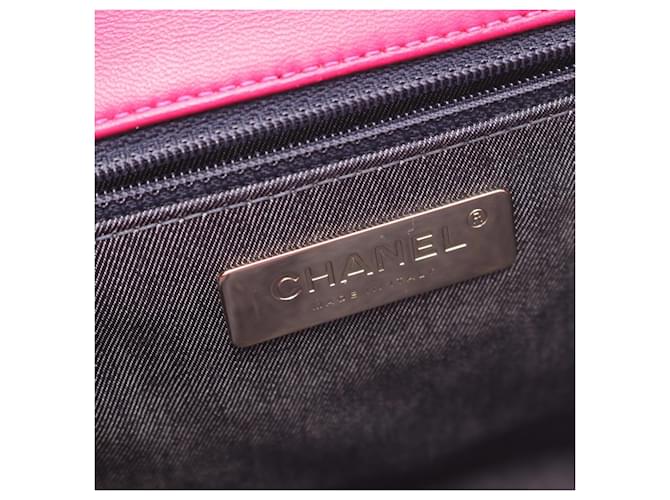 Borsa a Spalla Chanel Coco Mark Rosa - vista 4