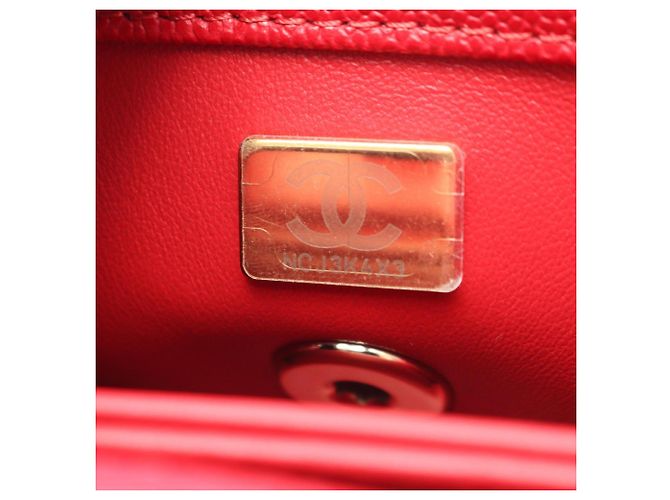 Borsa 2-Way Chanel Coco Handle XXS Top Rosso - vista 5