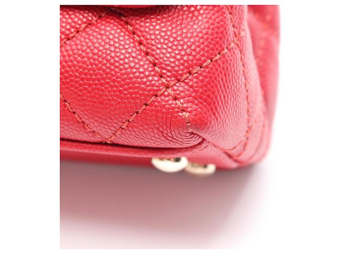 Borsa 2-Way Chanel Coco Handle XXS Top Rosso - vista 6