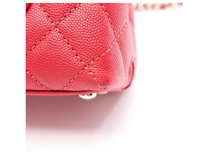 Borsa 2-Way Chanel Coco Handle XXS Top Rosso - vista 8