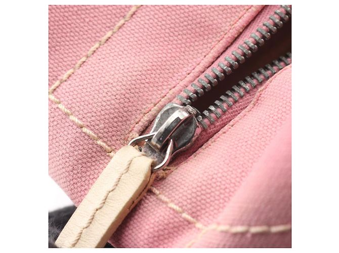 Borsa Chanel Chocolate Bar No. 5 Camellia Rosa Crudo - vista 10