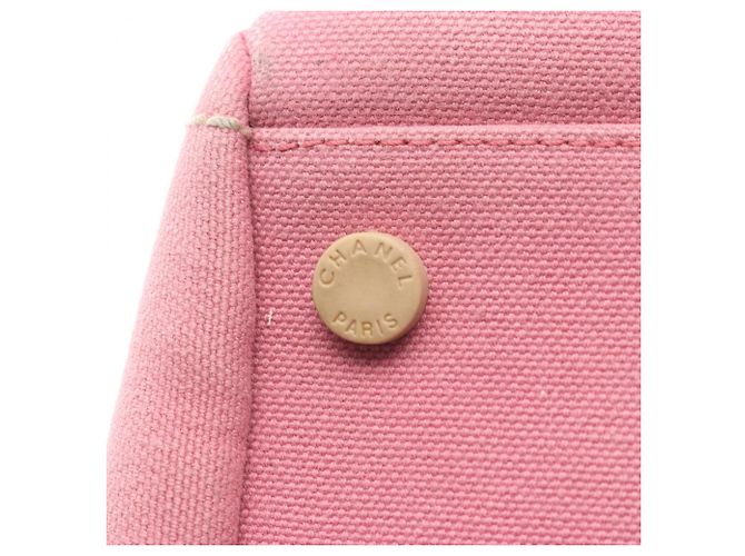Borsa Chanel Chocolate Bar No. 5 Camellia Rosa Crudo - vista 7