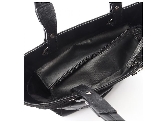 Borsa Tote Chanel Paris Biarritz PM Nero - vista 6