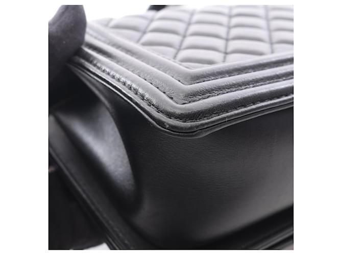 Borsa a tracolla Chanel Boy Nero - vista 10