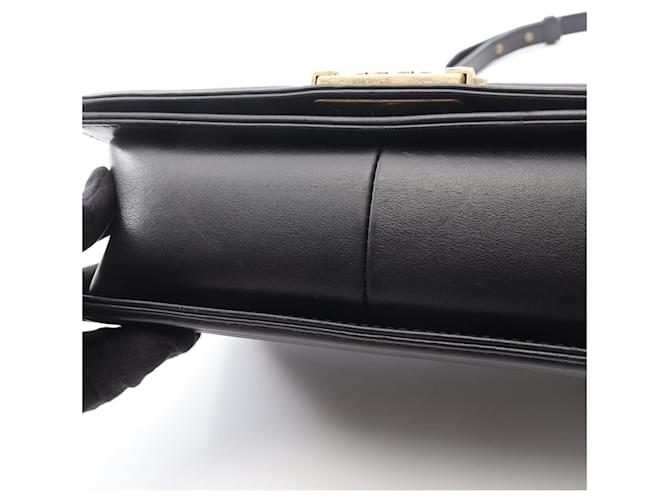 Borsa a tracolla Chanel Boy Nero - vista 7