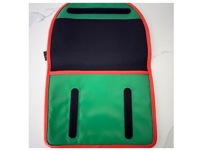 Marc by Marc Jacobs Pochette con Patta Multicolore Nero Bianco Rosso Blu Verde - vista 4