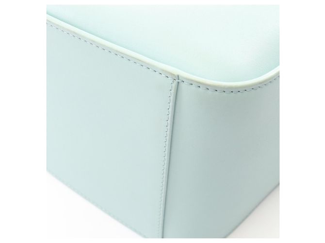 Loewe Hammock Bag - Gebrauchte Lederhandtasche Blau - Ansicht 10