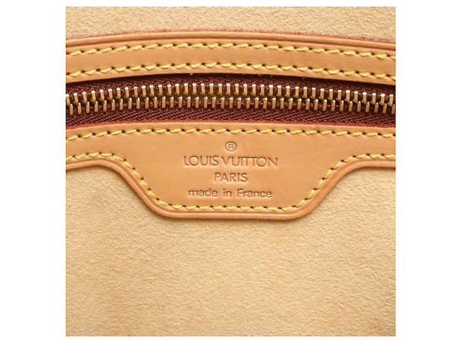 Borsa a Spalla Louis Vuitton Monogram Looping GM Marrone - vista 4