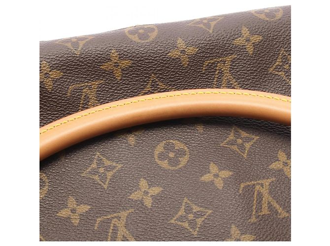 Borsa a Spalla Louis Vuitton Looping GM Marrone - vista 10