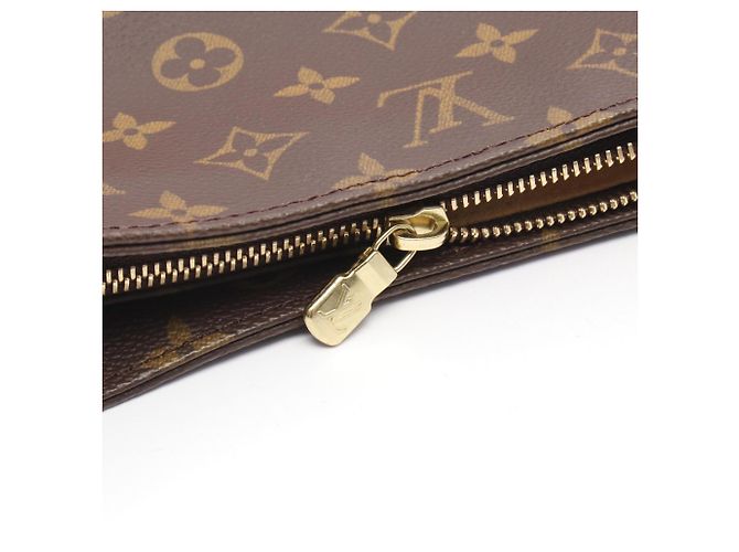 Borsa a Spalla Louis Vuitton Looping GM Marrone - vista 9