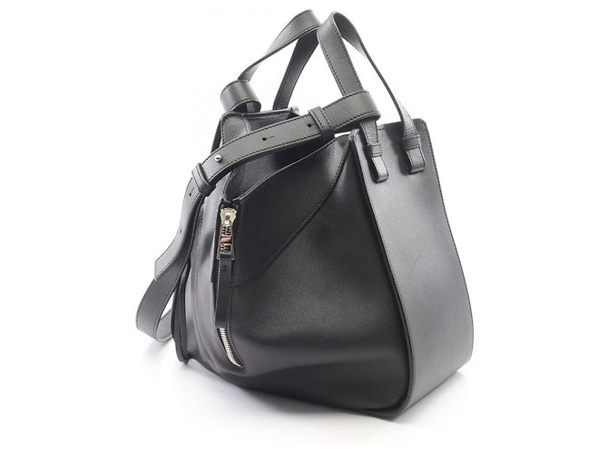 Loewe Hammock Small 2-Way Handtasche Schwarz - Ansicht 2