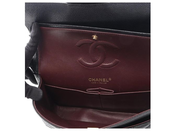 Timeless Borsa a tracolla Chanel Matelassé Double Flap Nero - vista 11
