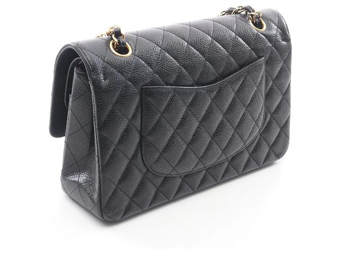Timeless Borsa a tracolla Chanel Matelassé Double Flap Nero - vista 2