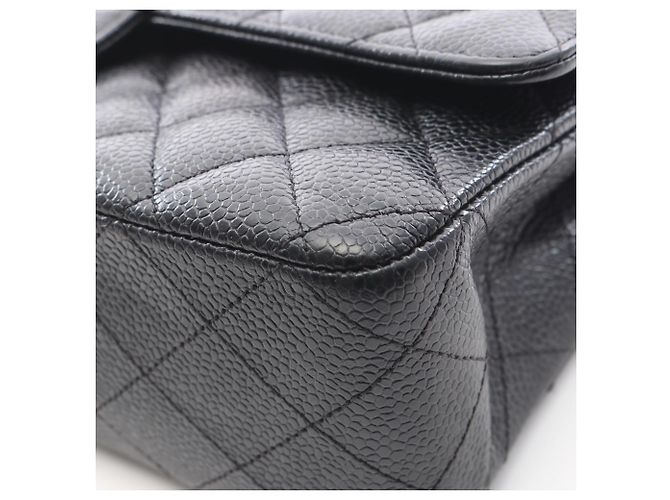Timeless Borsa a tracolla Chanel Matelassé Double Flap Nero - vista 7