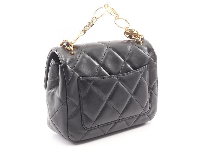 Borsa a tracolla 2-Way Matelassé Chanel Nero - vista 2