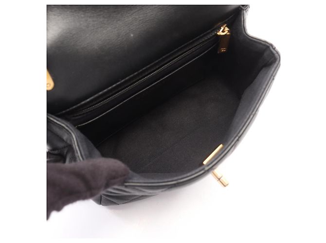 Borsa a tracolla 2-Way Matelassé Chanel Nero - vista 3