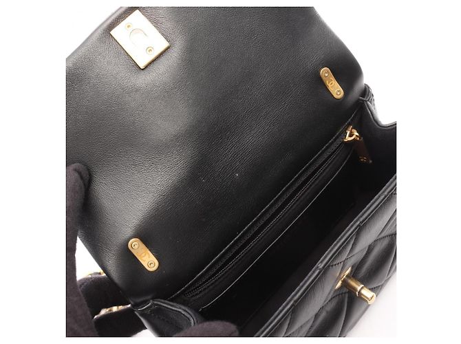 Borsa a tracolla 2-Way Matelassé Chanel Nero - vista 6