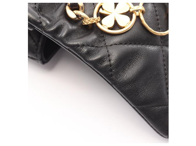 Borsa a tracolla 2-Way Matelassé Chanel Nero - vista 8