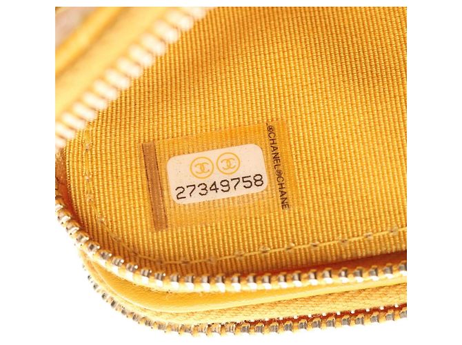 Borsa Chanel Matelassé Gialla Giallo - vista 6