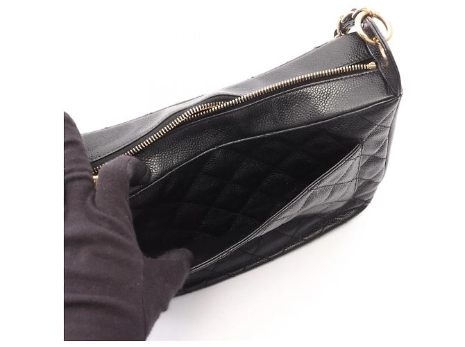Borsa Chanel Matelassé nera Nero - vista 10