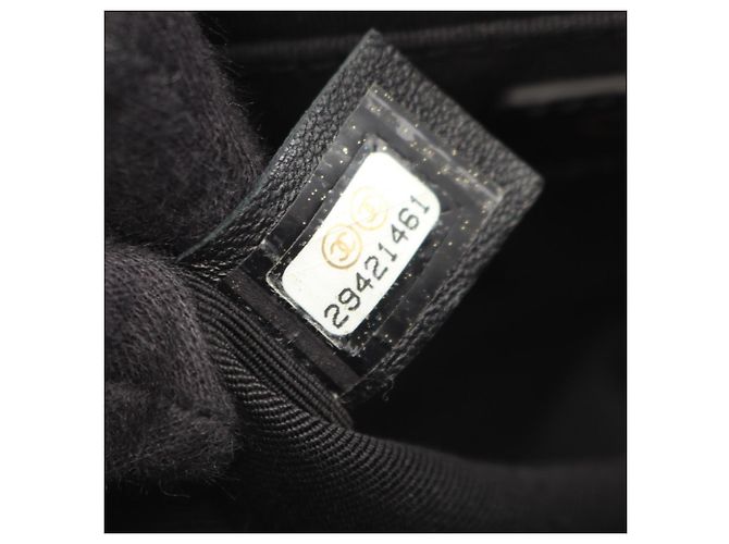 Borsa a Spalla Chanel Matelassé Small Flap Nero - vista 5