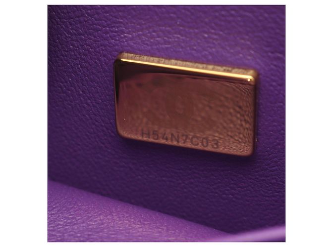 Vanity Beauty Case Matelassé Chanel Porpora - vista 5