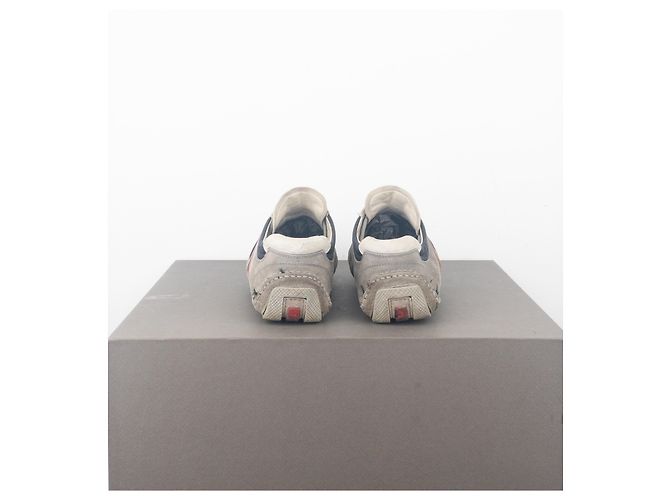 Sneakers Monte Carlo Prada 2000s (5, bianco, blu navy, grigio, rosso) - vista 6