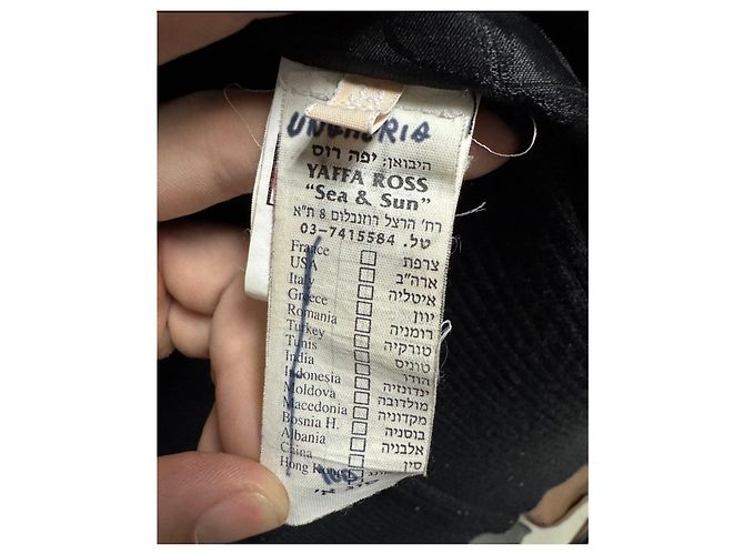 Bestickte schwarze Lederjacke John Galliano EU34/XS gebraucht - Ansicht 3