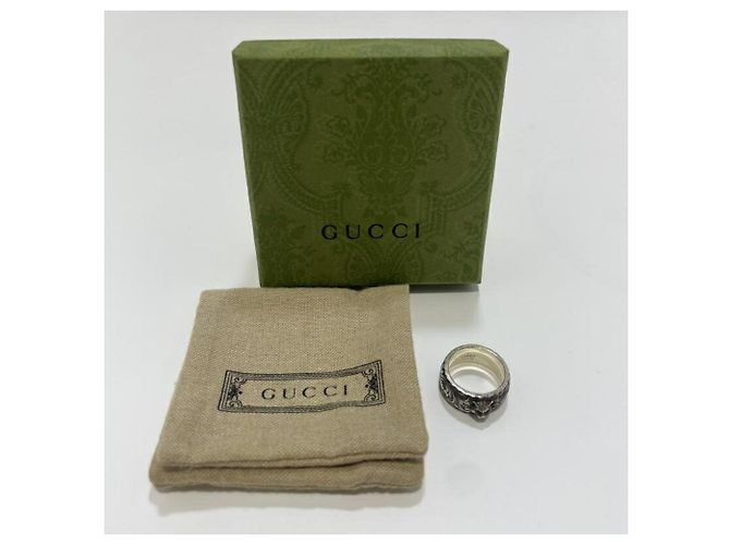 GUCCI Katzenkopf-Ring in Silber - Ansicht 5