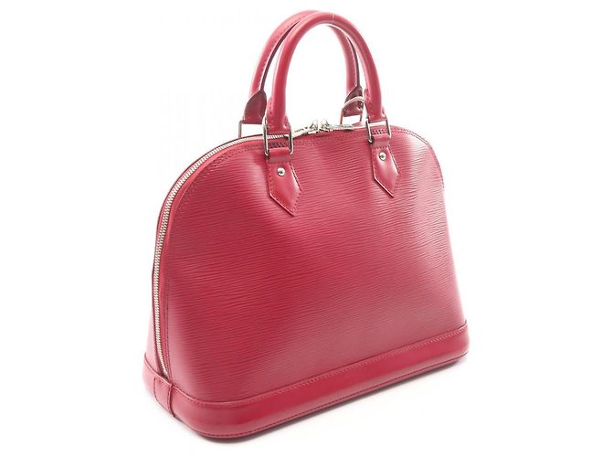 Borsa Louis Vuitton Alma PM Rosa Fuschia - vista 2