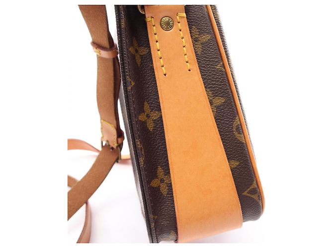 Borsa a Spalla Louis Vuitton Cartouchiere MM Marrone - vista 10