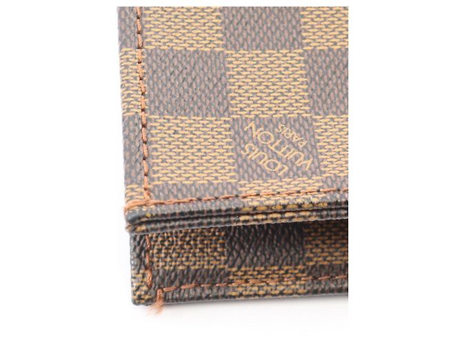 Louis Vuitton Sac Plat Damier Ebene Tote Bag Marrone - vista 7