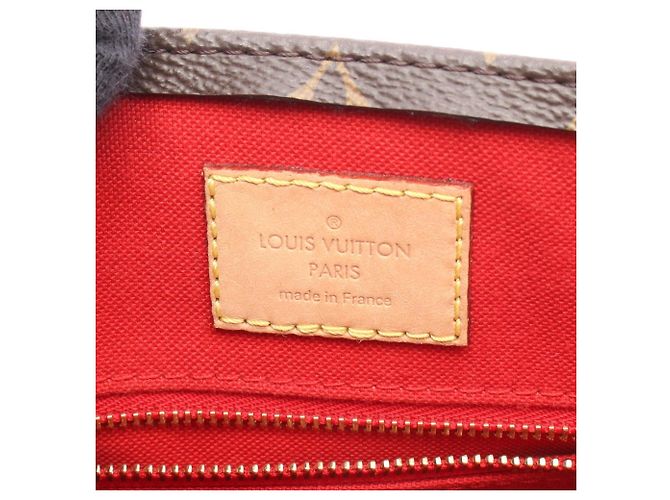 Louis Vuitton Sac Plat BB Borsa 2-Way Marrone - vista 4