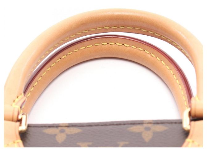 Louis Vuitton Sac Plat BB Borsa 2-Way Marrone - vista 5